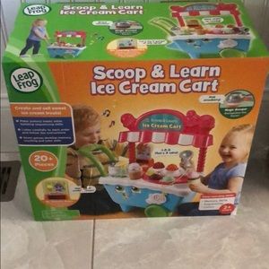 Leap frog scoop and learn ice cream cart